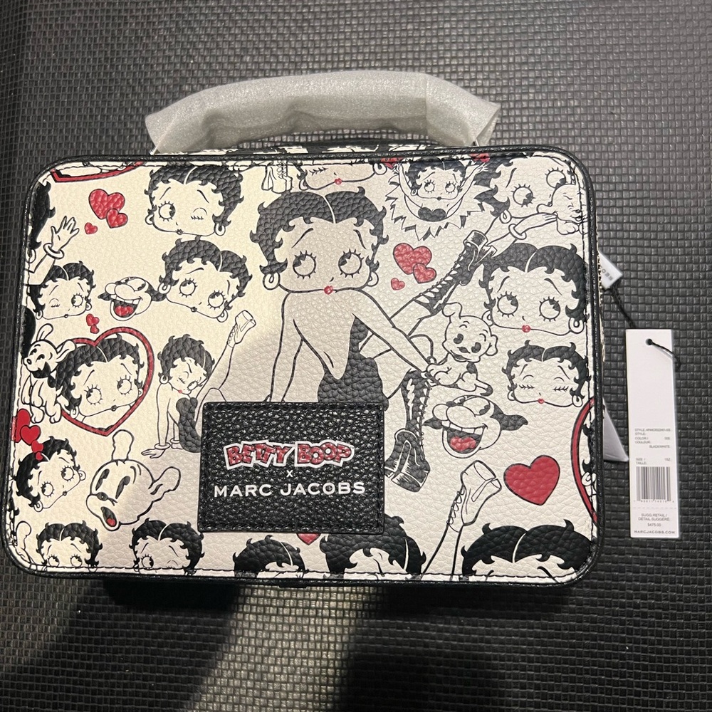 Marc Jacobs Betty Boop White and Black Crossbody